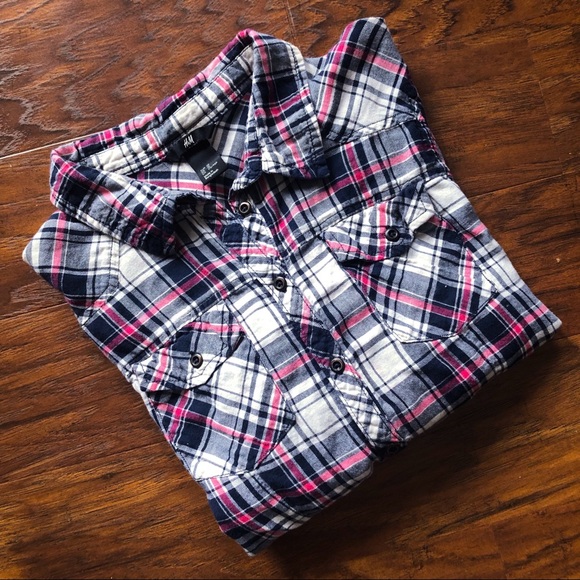 H&M Tops - | H&M | Plaid Shirt